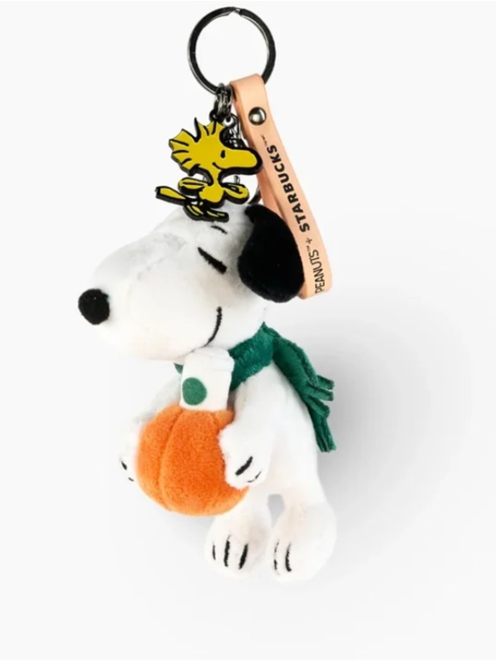 Starbucks x Peanuts Snoopy Plush Bag Charm Great Pumpkin - Picture 3 of 7